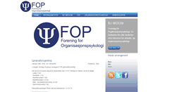 Desktop Screenshot of fop.no